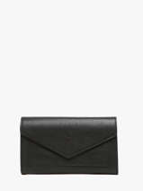 Leather Madras Wallet Purse Etrier Pink madras EMAD701