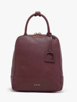 Sac  Dos Tradition Cuir Etrier Violet tradition ETRAB37S