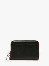 Coin Purse Leather Altesse Etrier Black altesse EALT096M
