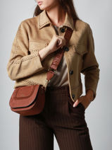 Crossbody Bag Lasso Etrier Brown lasso ELAS152S-vue-porte