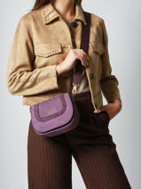 Crossbody Bag Lasso Etrier Violet lasso ELAS152S-vue-porte