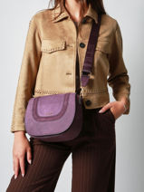 Crossbody Bag Lasso Etrier Violet lasso ELAS152M-vue-porte