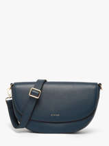 Shoulder Bag Tradition Leather Etrier Blue tradition ETRA065M
