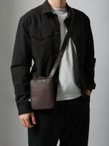 Crossbody Bag Light Etrier Brown light ELIS728S-vue-porte