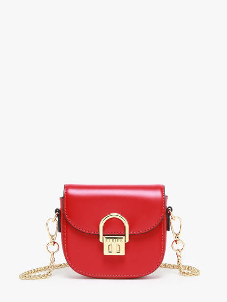 Sac Bandoulière Altair Cuir Etrier Rouge altair EALA081X