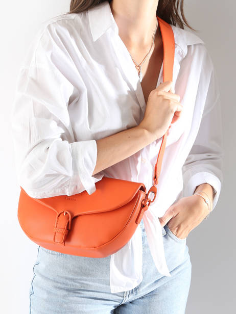 Sac Bandoulière Oxer Cuir Etrier Orange oxer EOXE065M vue secondaire 1