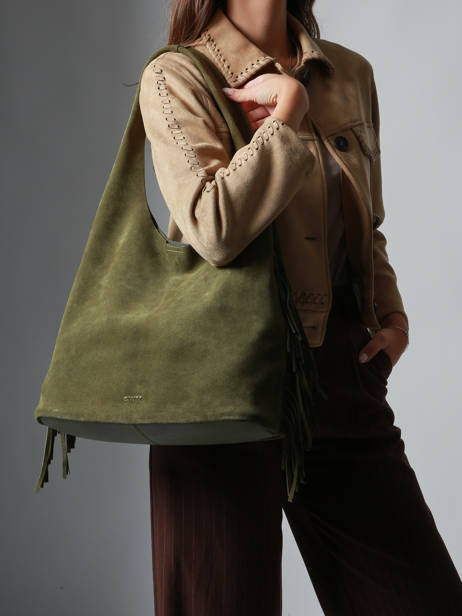 Shoulder Bag Country Etrier Green country ECOU154L other view 1